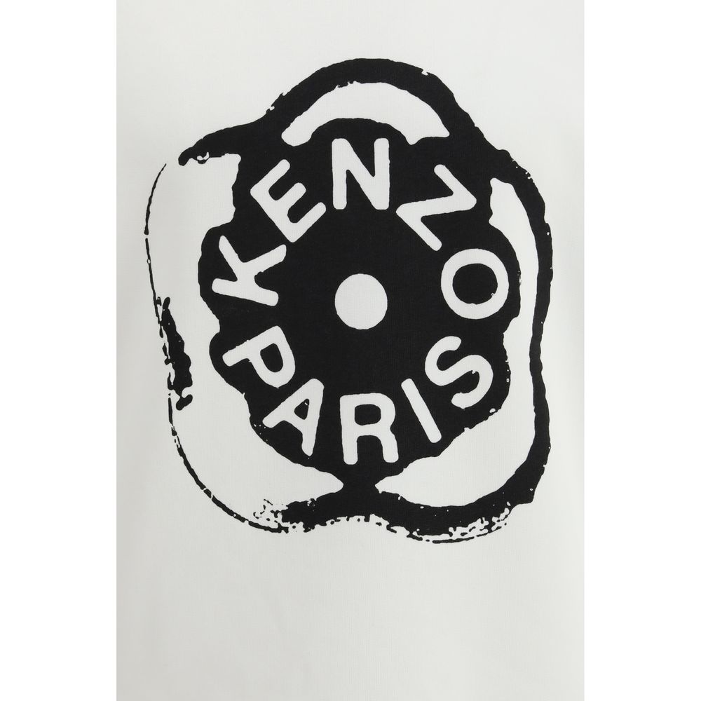 Kenzo White Cotton Sweatshirt