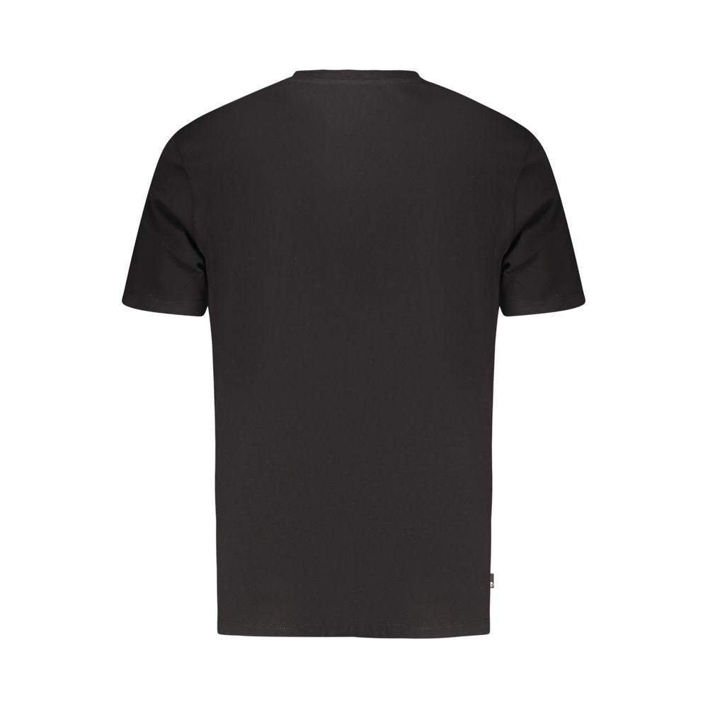 Timberland Black Cotton Mens T-Shirt