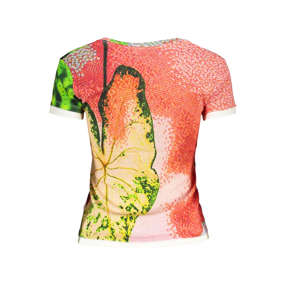 Desigual Rosso Cotton Women T-Shirt