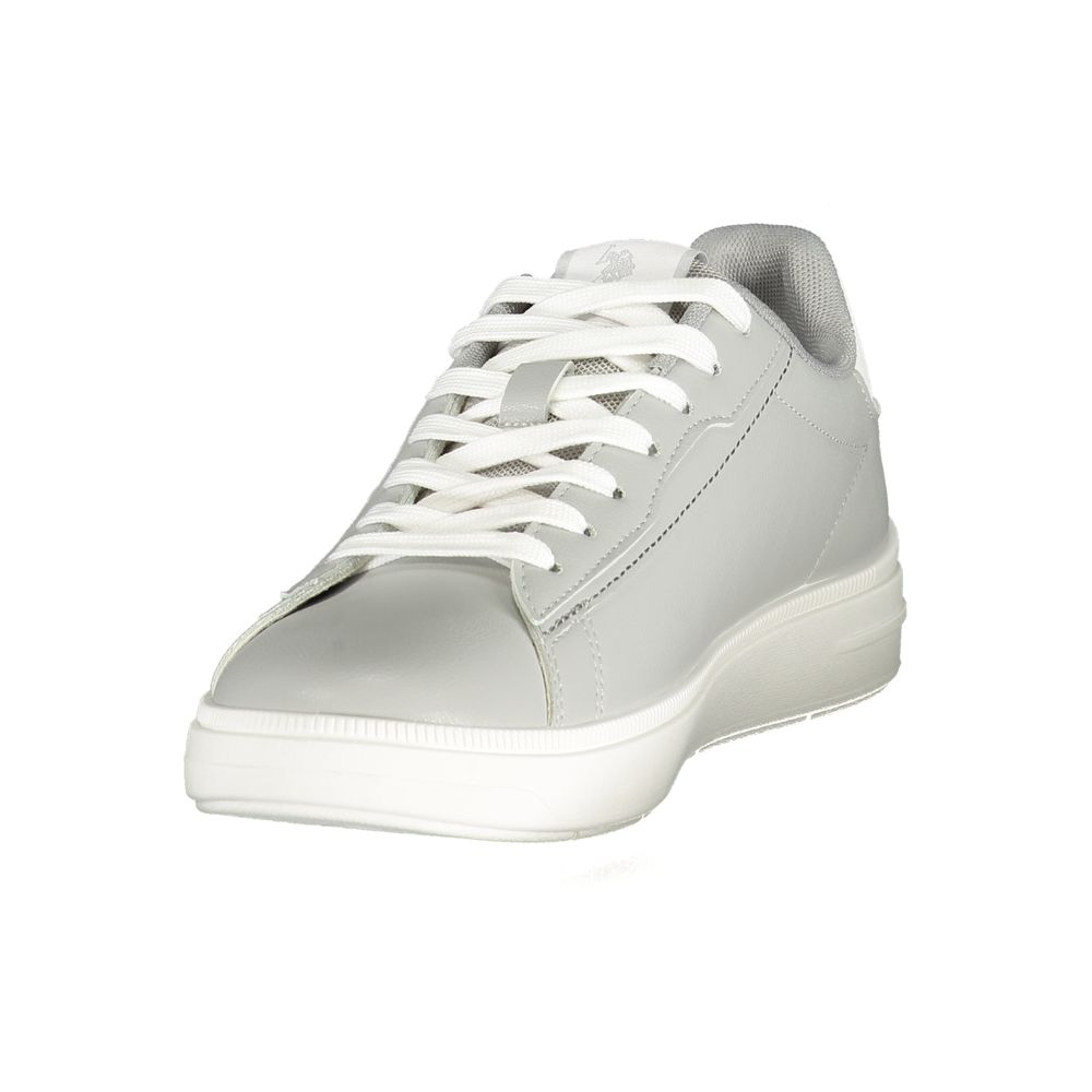 U.S. POLO ASSN. Gray Polyester Men's Sneaker