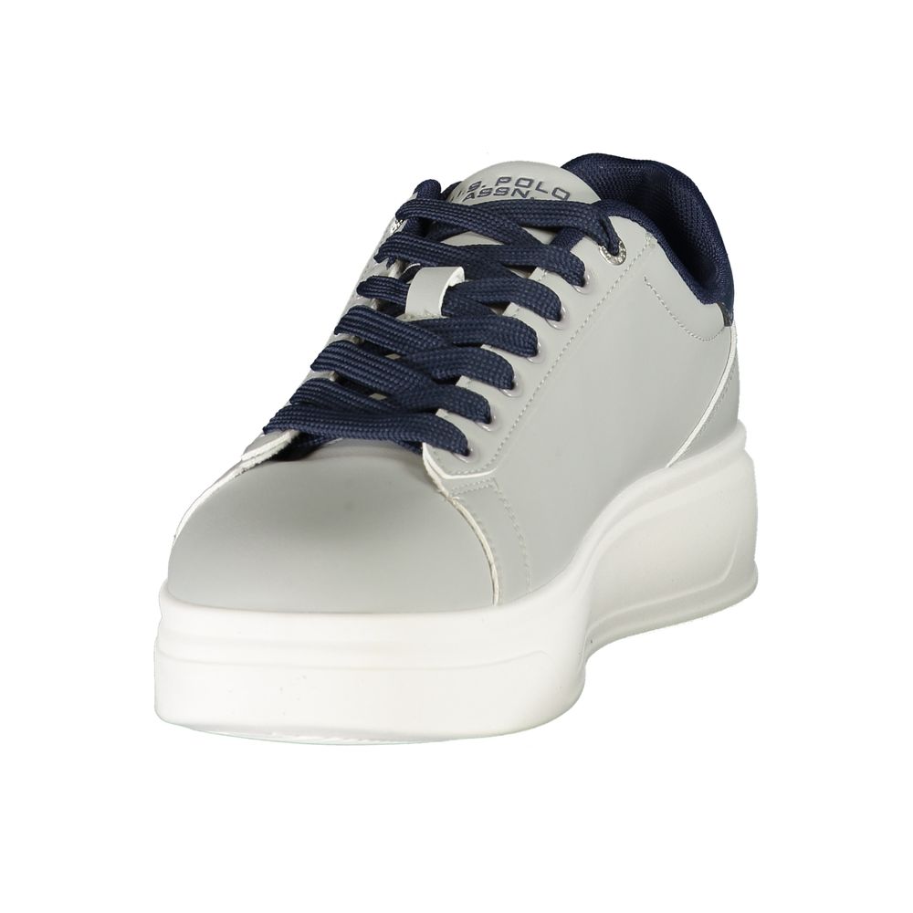 U.S. POLO ASSN. Gray Polyester Men's Sneaker