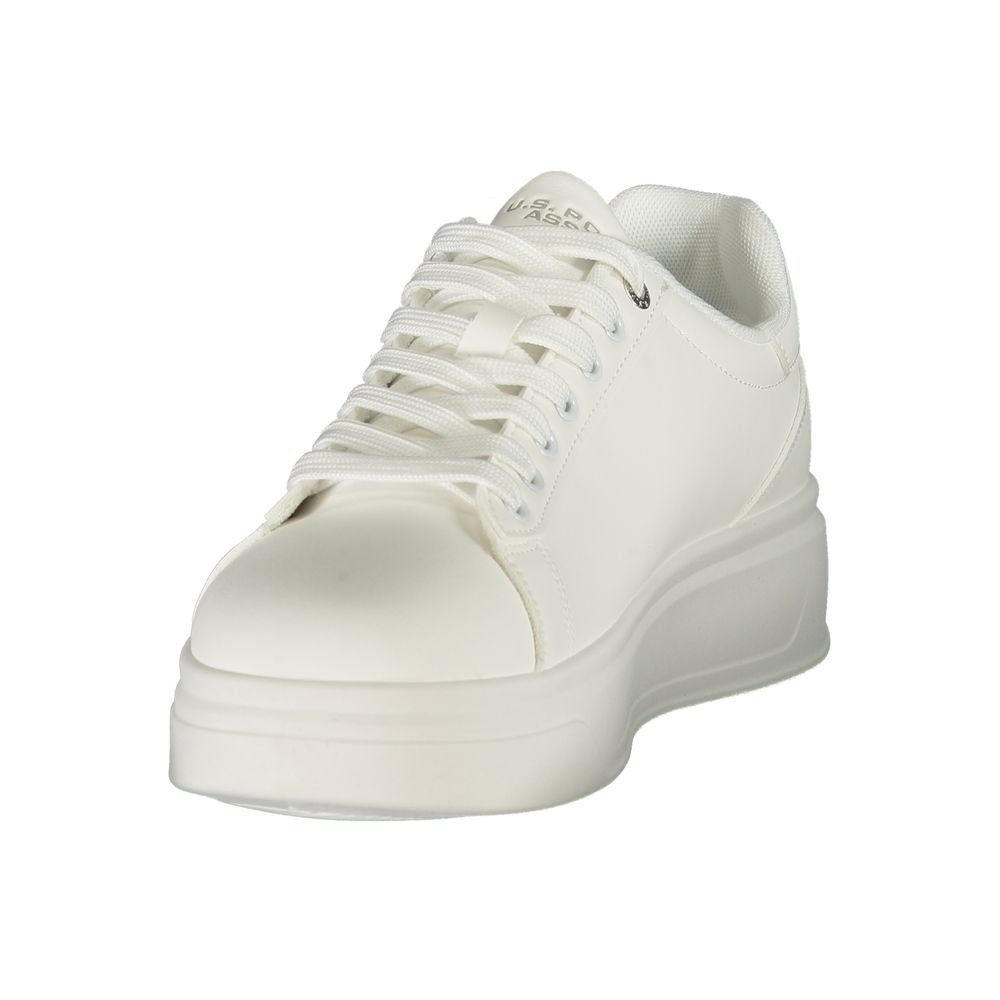 U.S. POLO ASSN. Bianco Polyurethane Uomo Sneaker