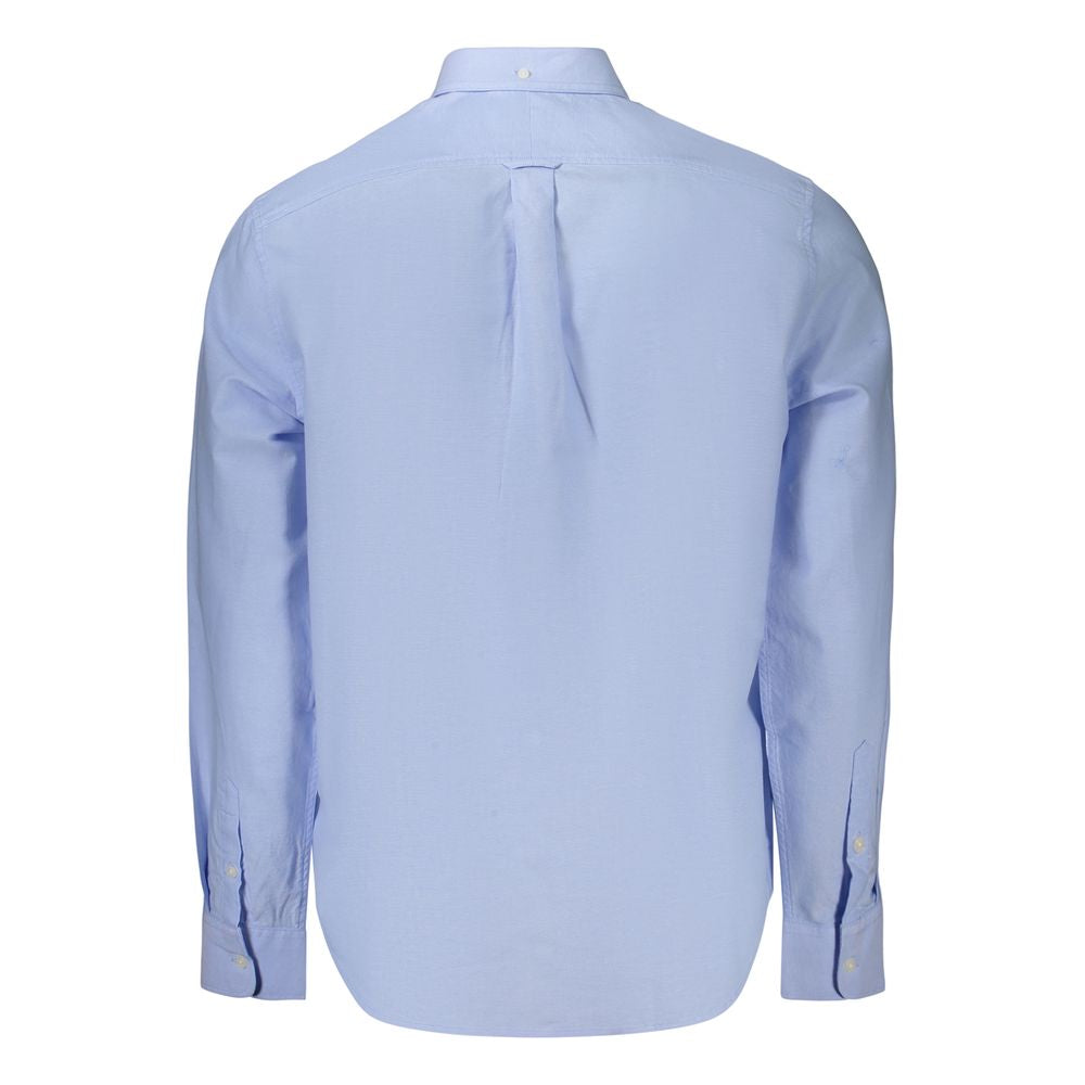 Guess Jeans Azzurro Cotton Men's Shirt
