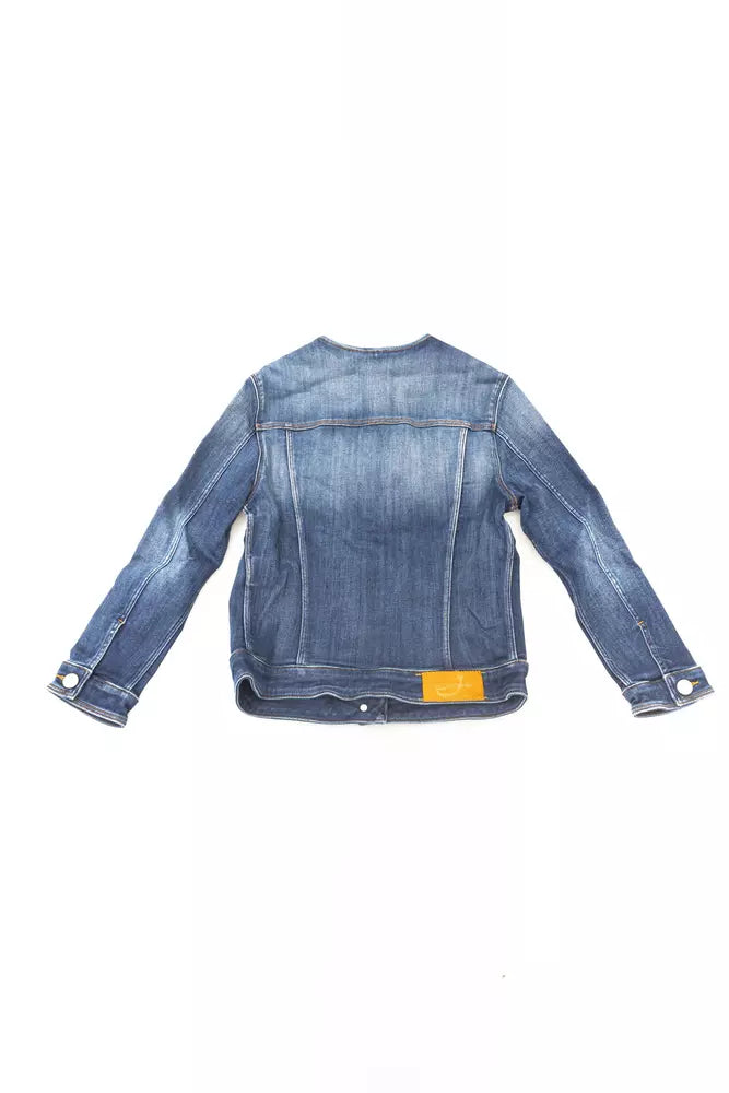 Jacob Cohen Blue Cotton Women's Jacket