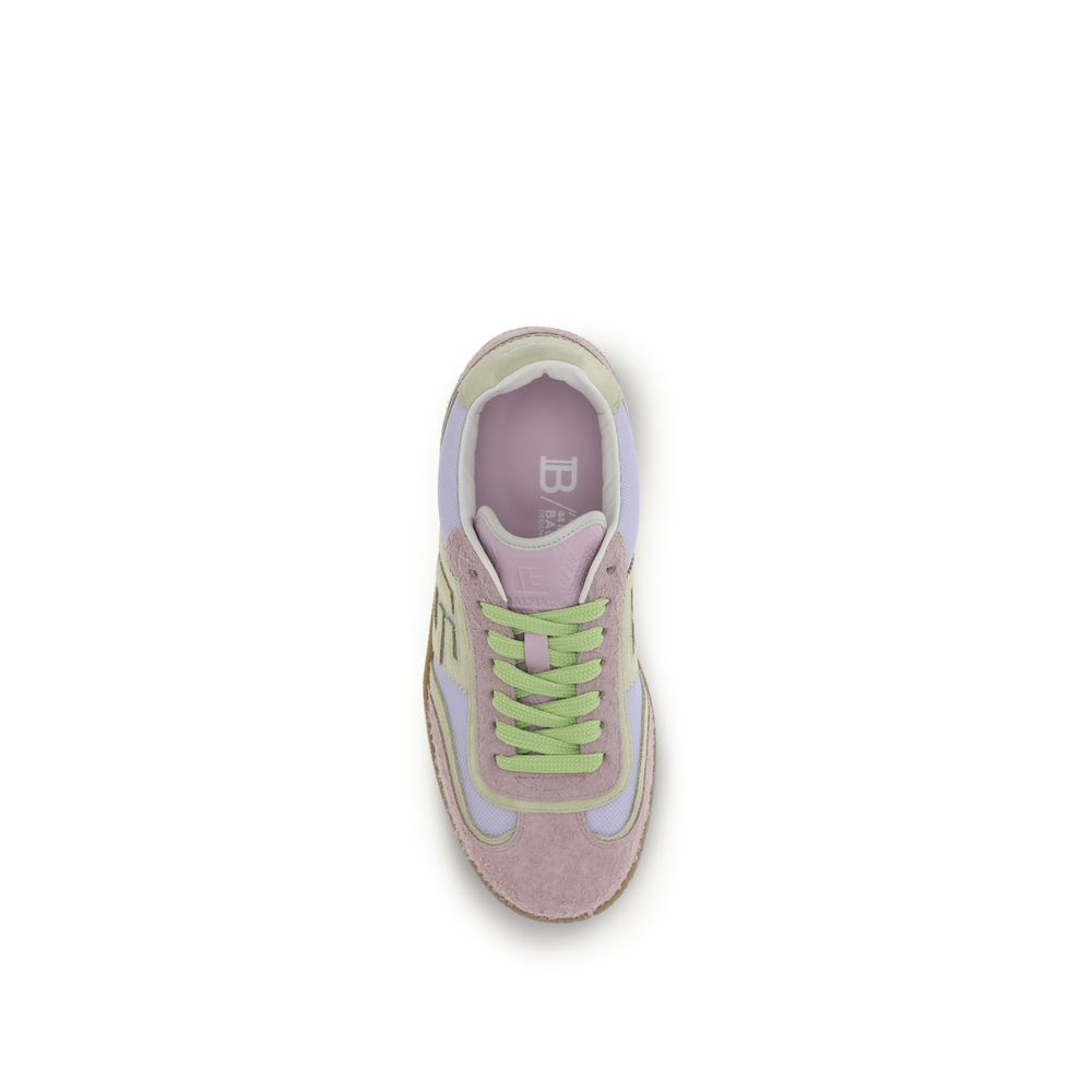 Balmain Multicolor Calf Leather Bos Taurus Athletic Sneakers