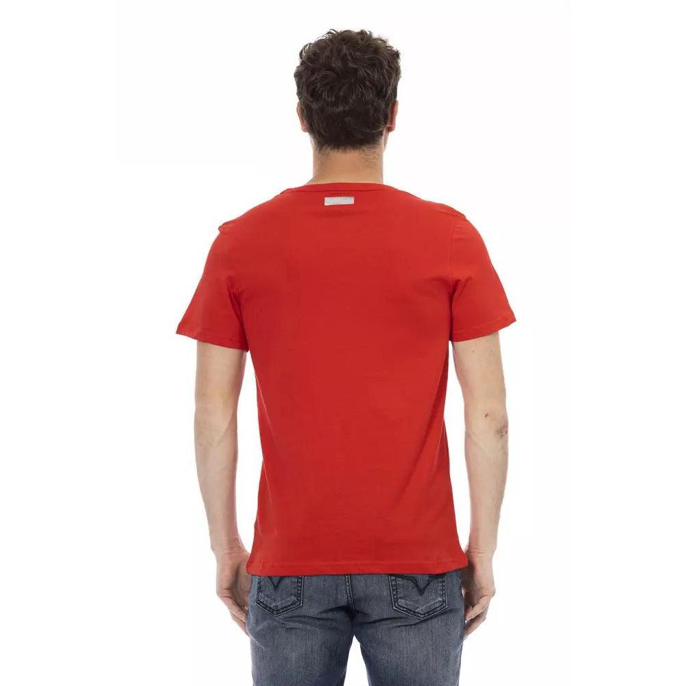 Bikkembergs Red Cotton Men T-Shirt
