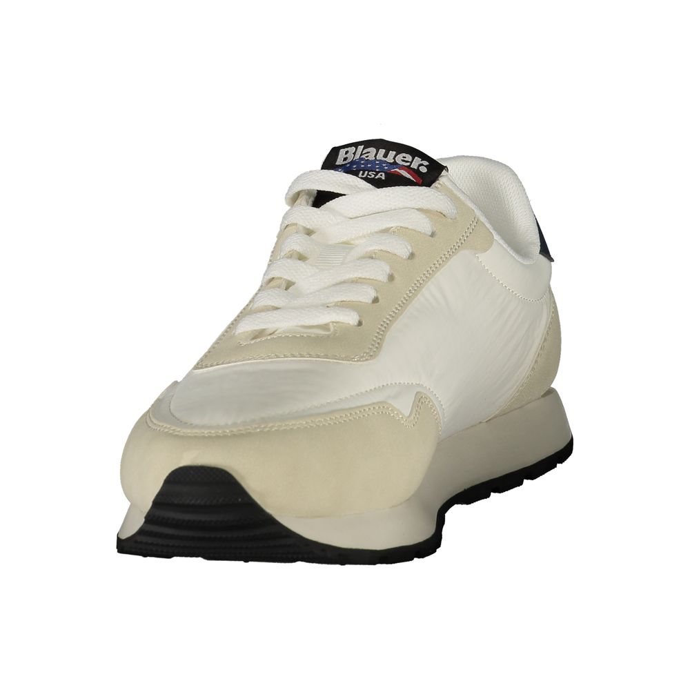Blauer Bianco Polyester Men's Sneaker