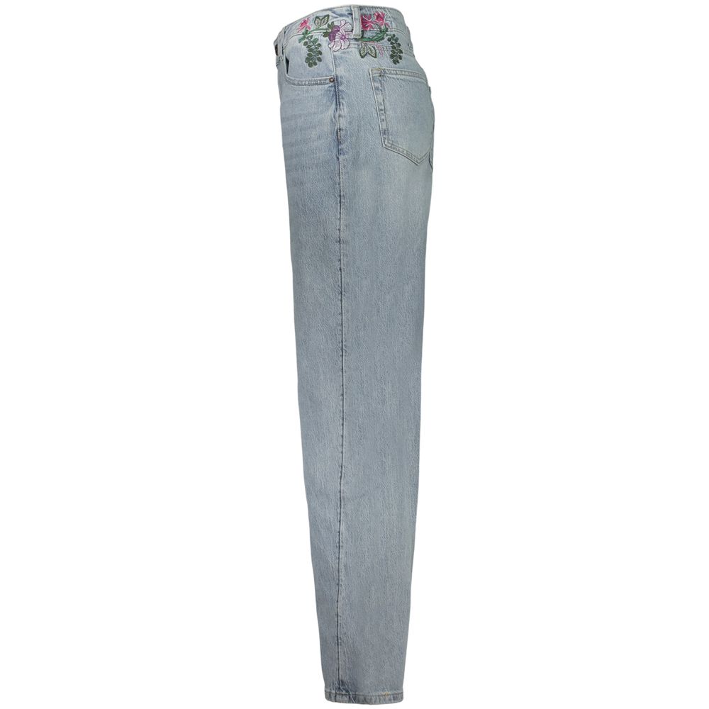 Desigual Azzurro Cotton Women's Jeans