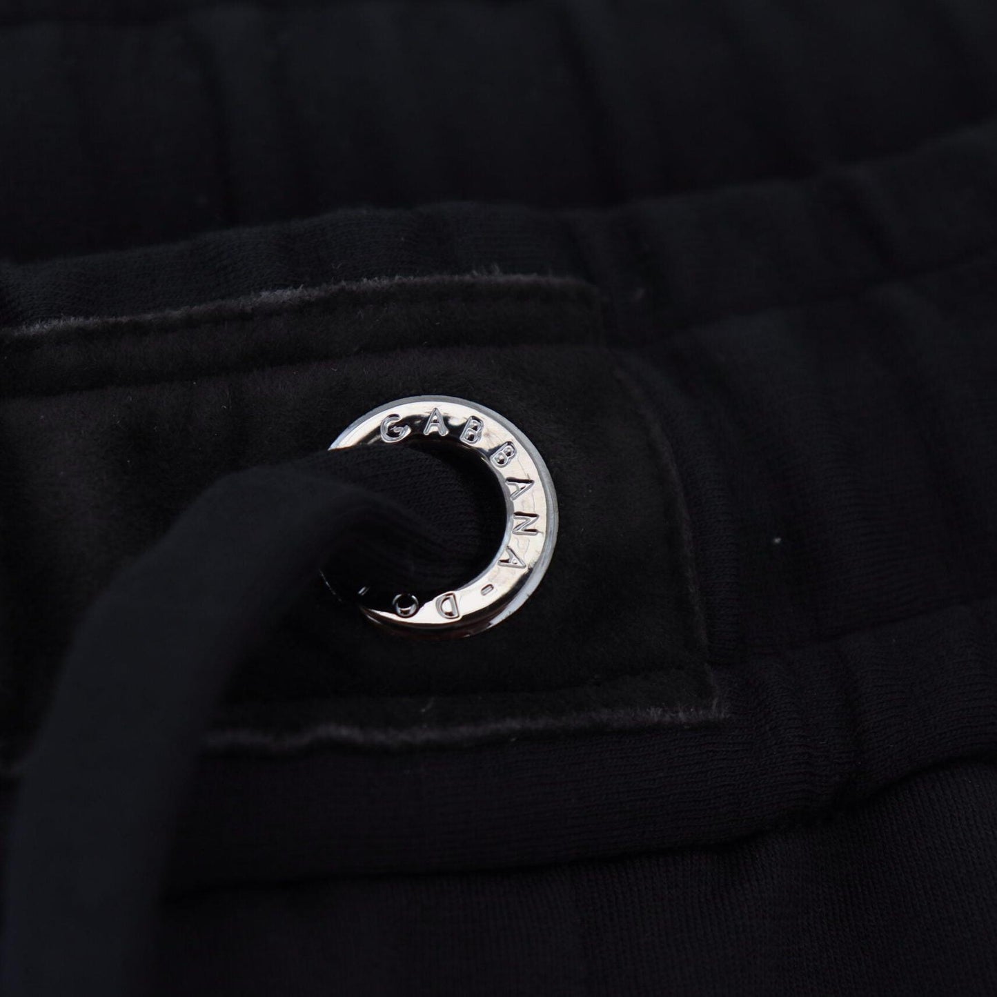 Dolce & Gabbana Black Mens Sport Wool Sweatpants Pants