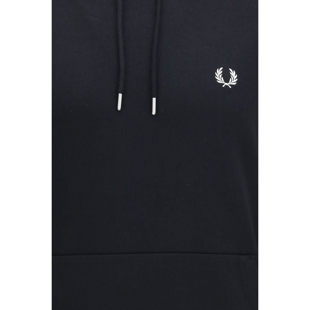 Fred Perry Black Cotton Sweatshirt
