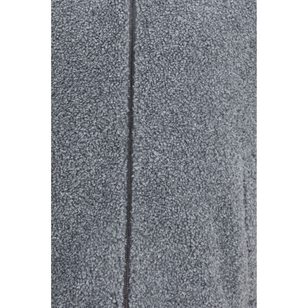 Herno Gray Polyester Full-Length Jacket