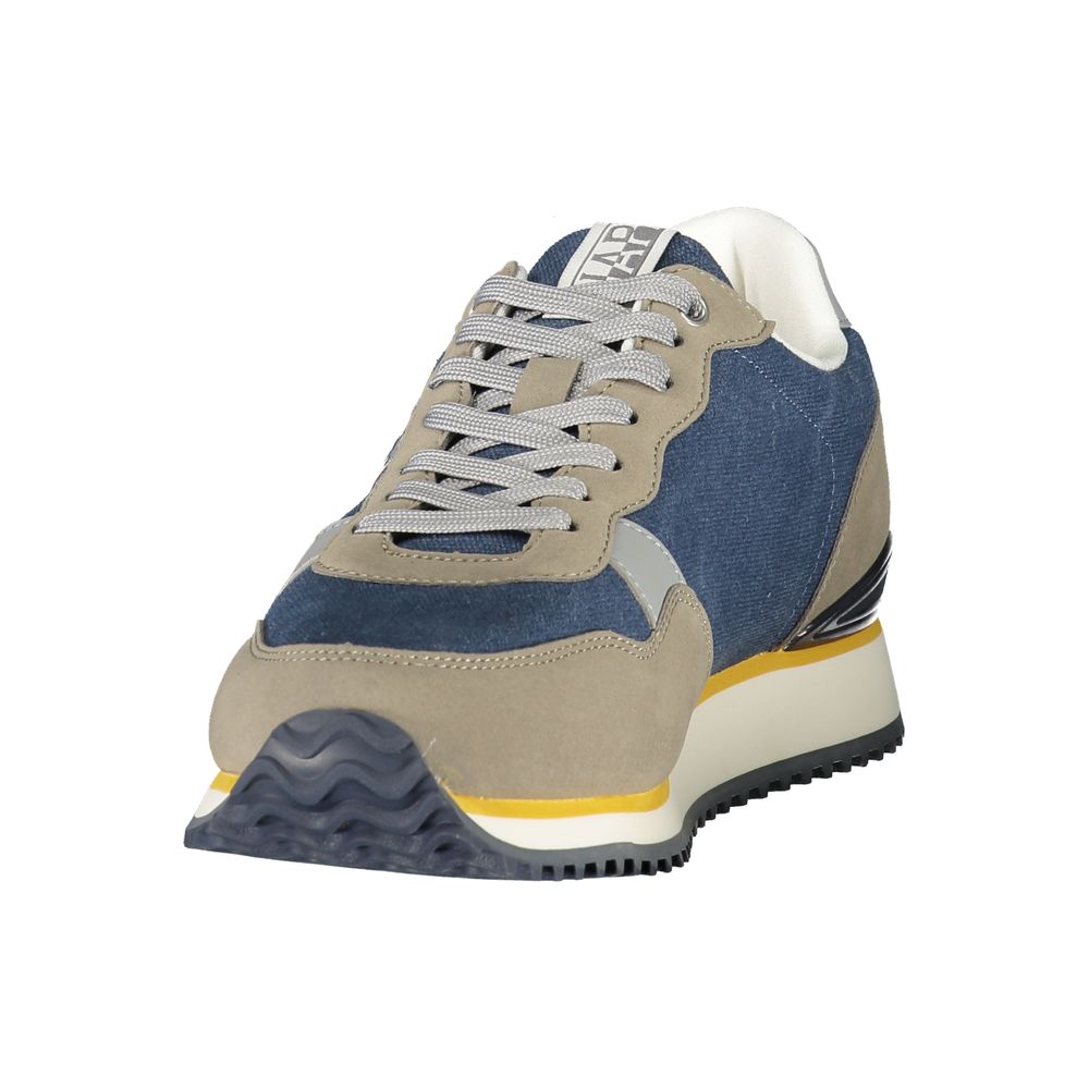 Napapijri Blue Polyester Men's Sneaker