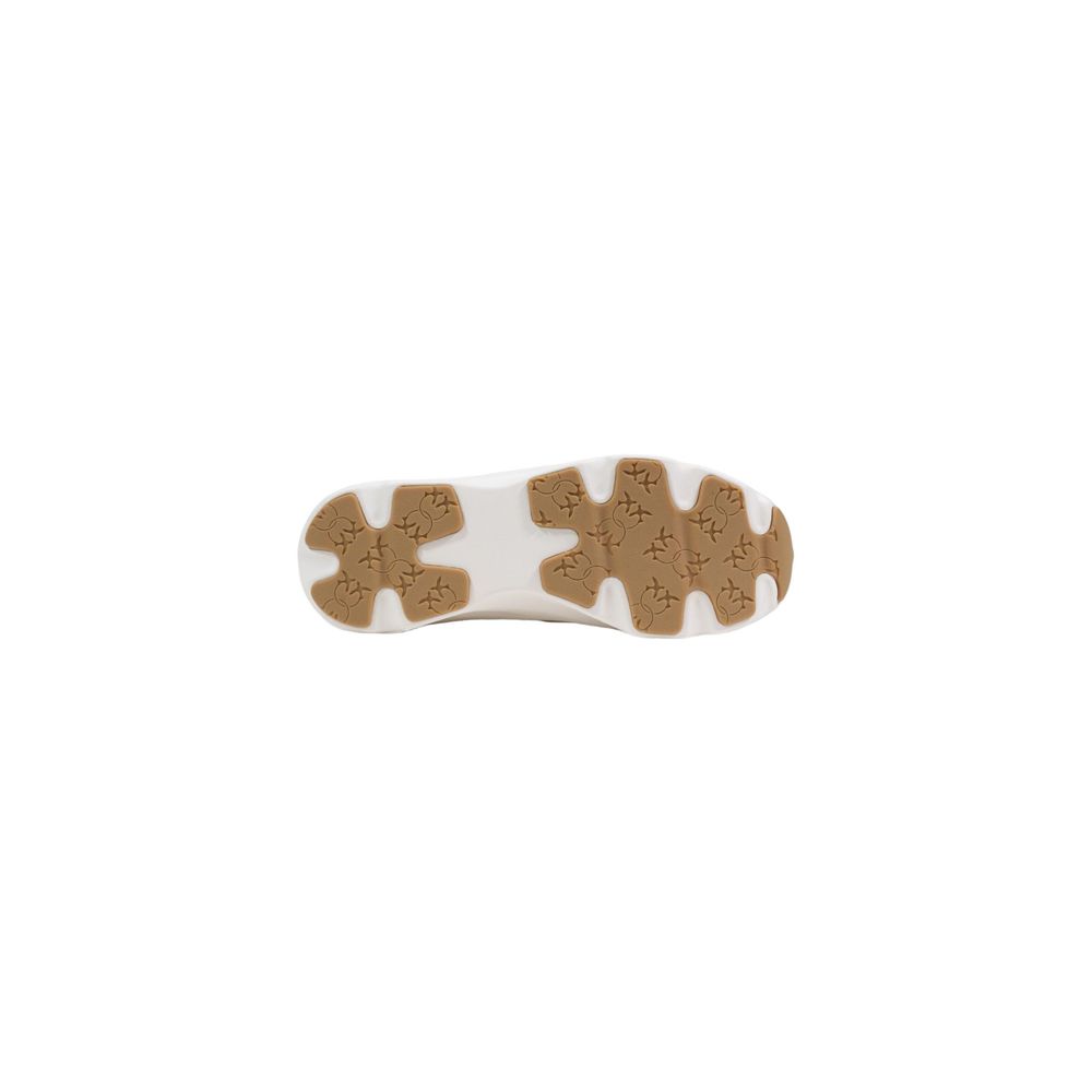 PINKO White Leather Chunky Sneakers