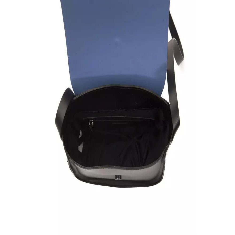 Pompei Donatella Blue Leather Women Crossbody Bag