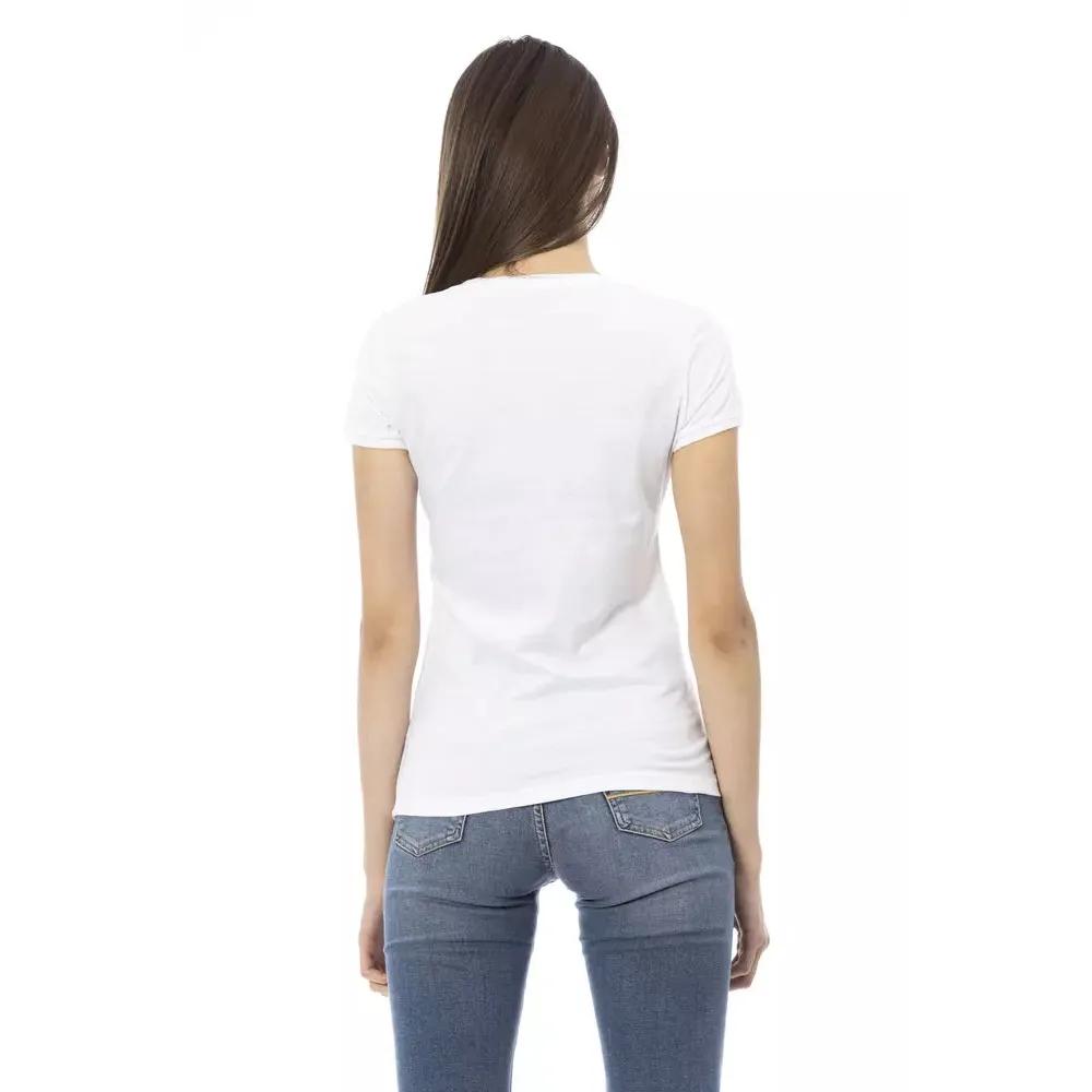 Trussardi Action White Cotton Women's Top