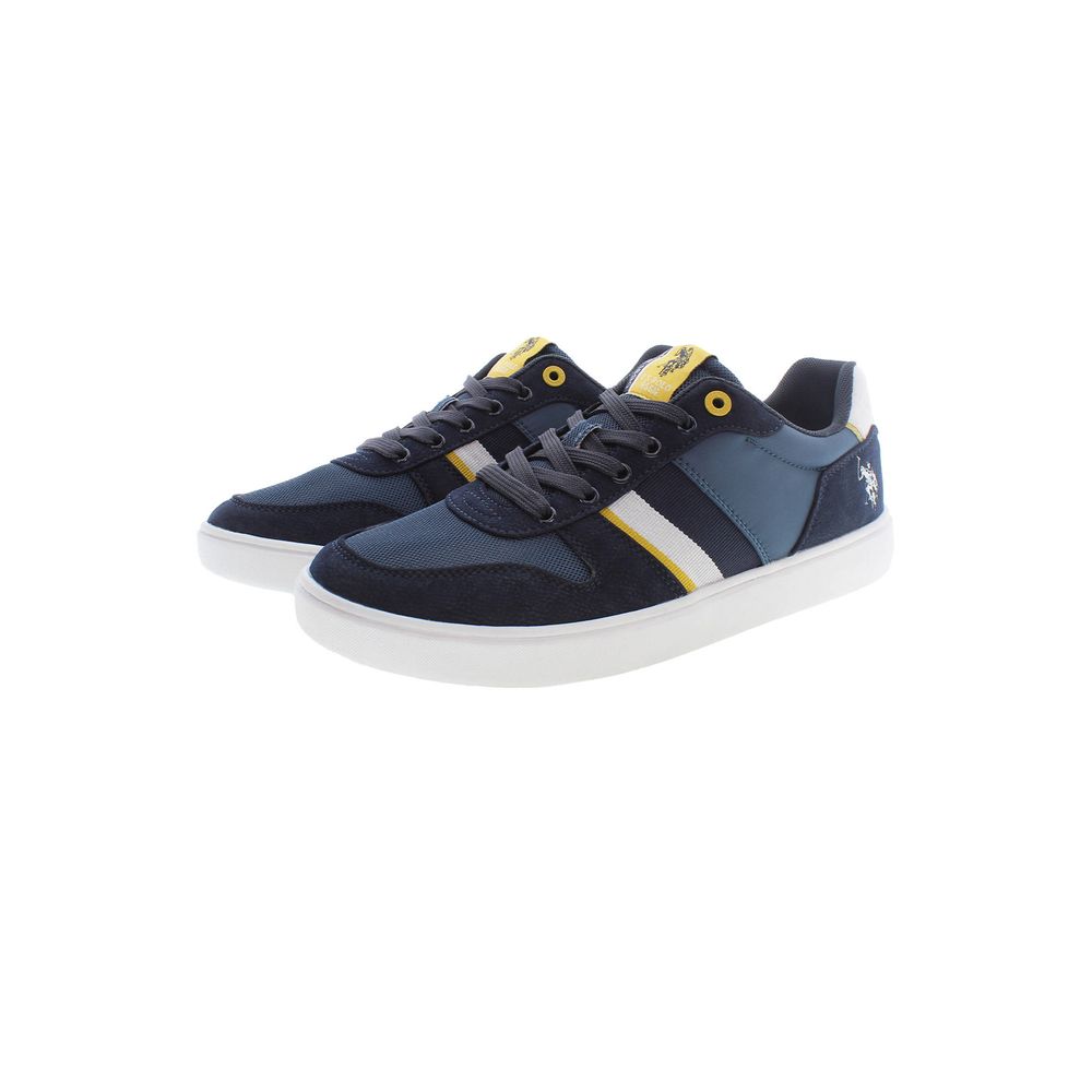U.S. POLO ASSN. Blue Polyester Men's Sneaker