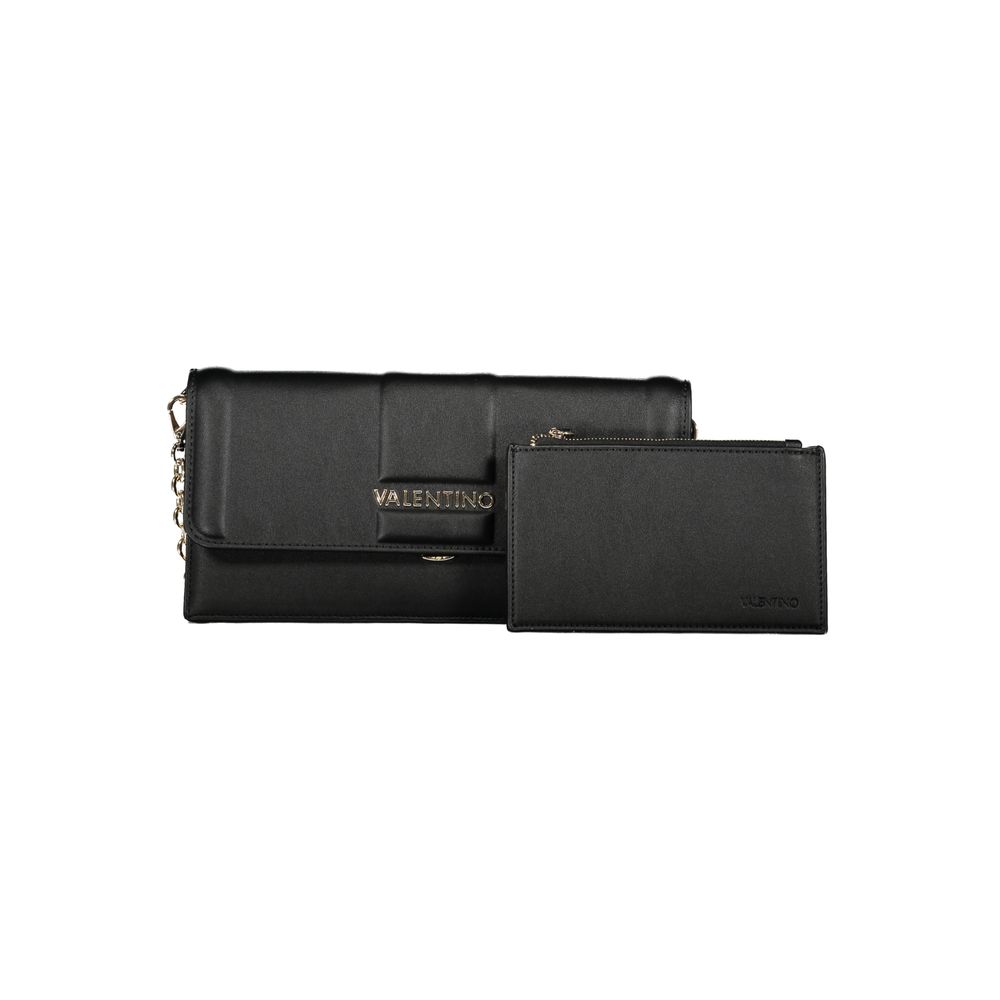 Valentino Black Polyurethane Women's Bag