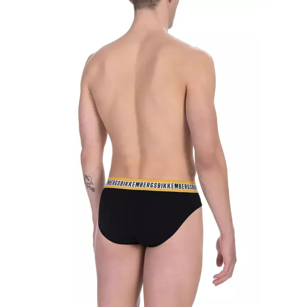 Bikkembergs "Black Cotton Men Brief Pack"