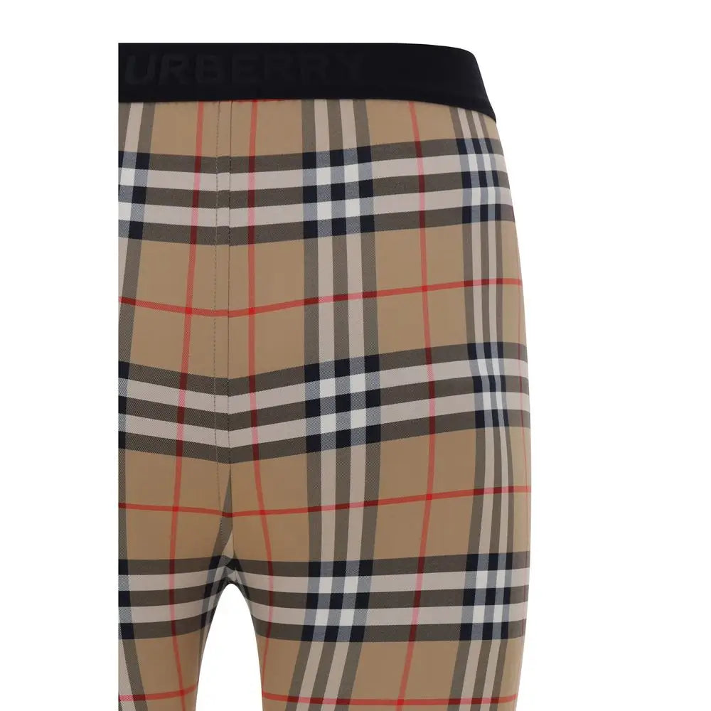 Burberry beige sort hvid rød plaid boxer shorts, outlet mærkevarer 100% originale