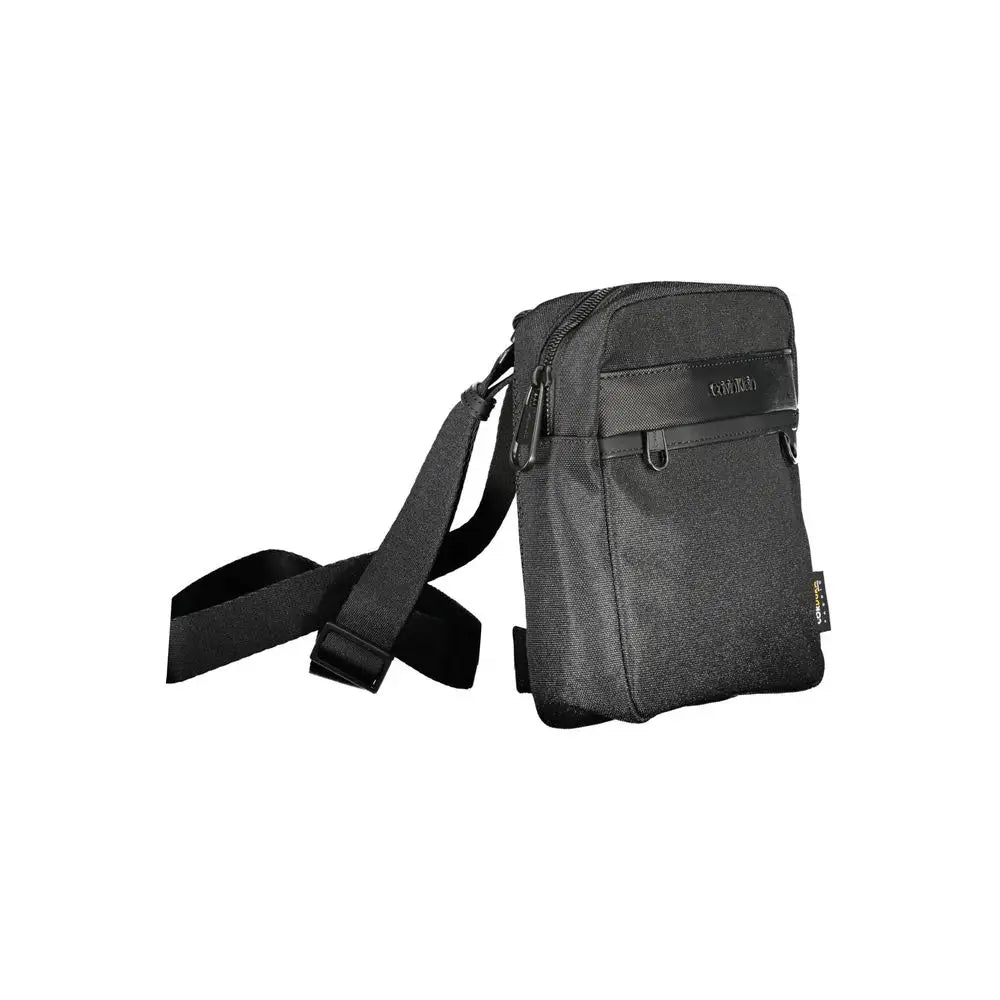 Calvin Klein Black Polyester Men Shoulder Bag - Skuldertasker