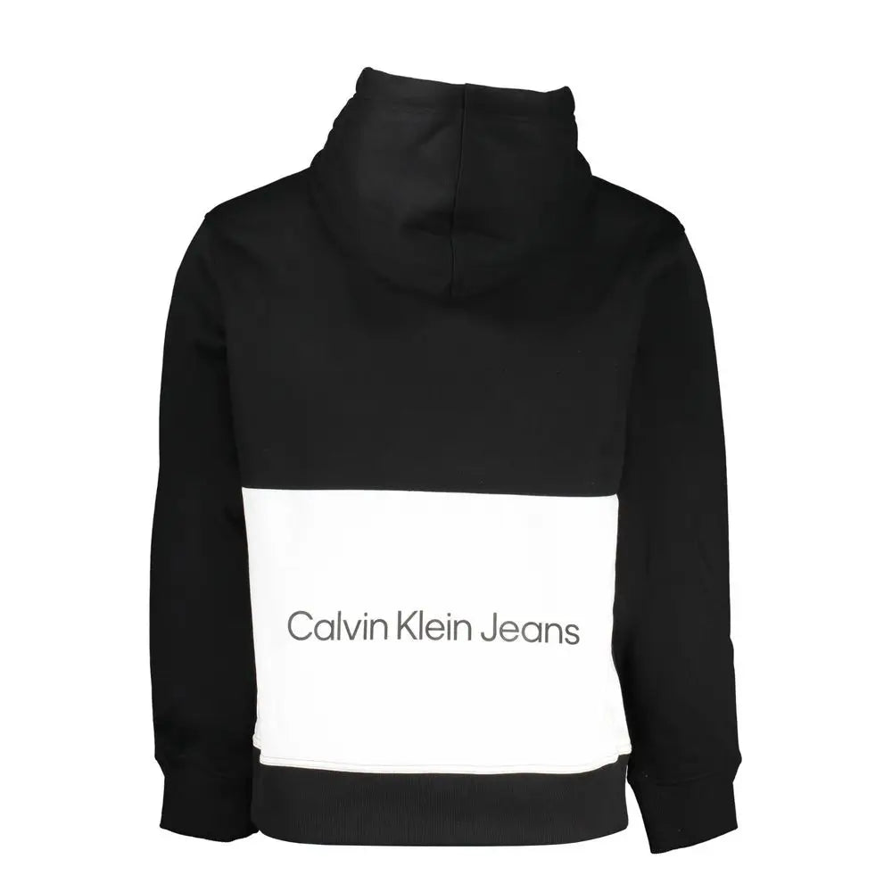 Calvin Klein Black Polyester Men’s Sweatshirt