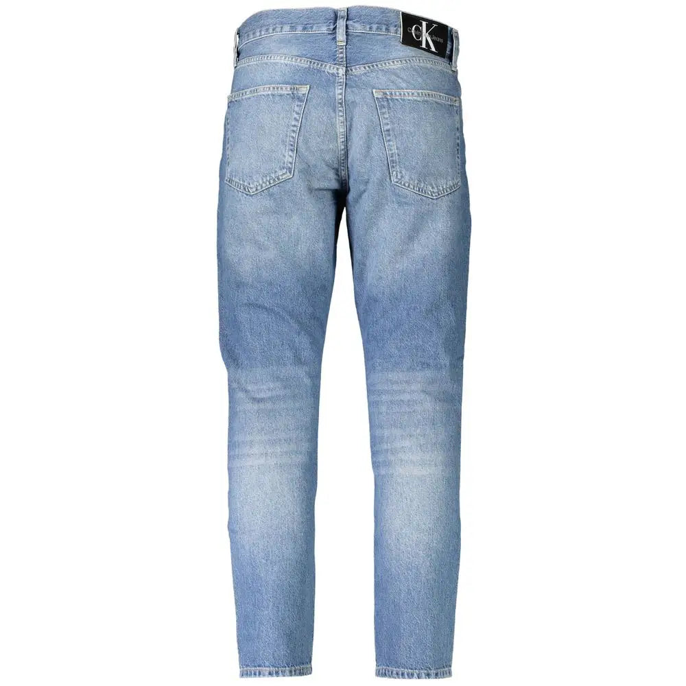 Calvin Klein Blue Cotton Men Jeans - Jeans