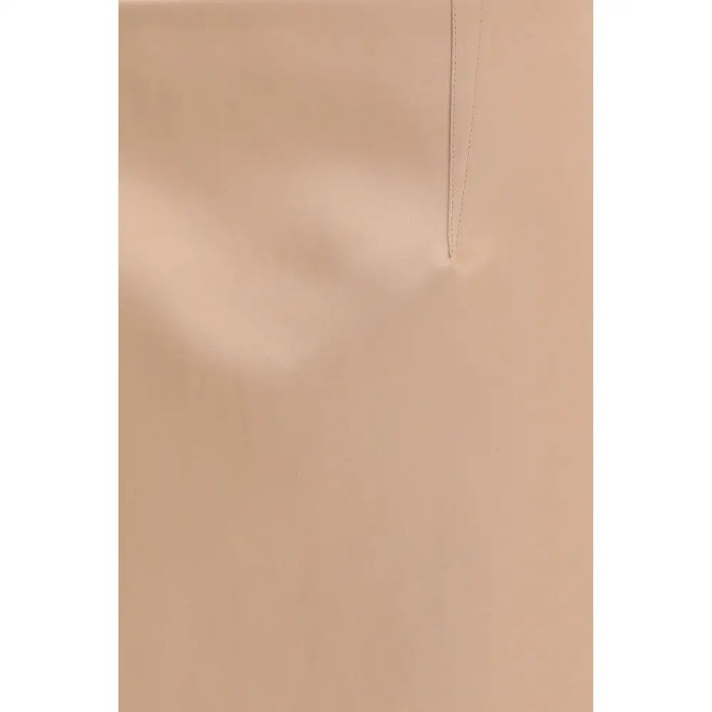 Chloé multicolor polyester mini skirt i beige plastikkuvert