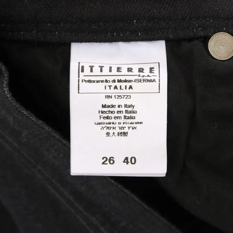 Ermanno Scervino Blue Cotton Blend Slim Fit Bootcut Jeans