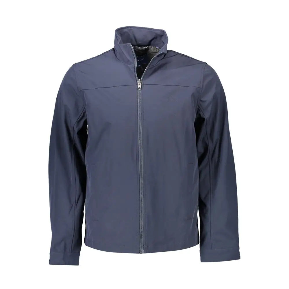 Gant Blue Polyester Men Jacket - S - Jakke