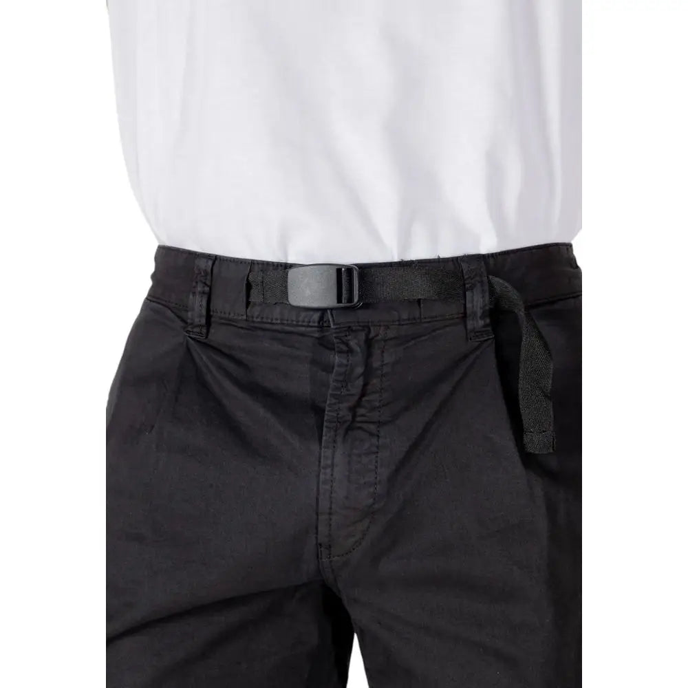 Hugo Boss Black Cotton Bermuda