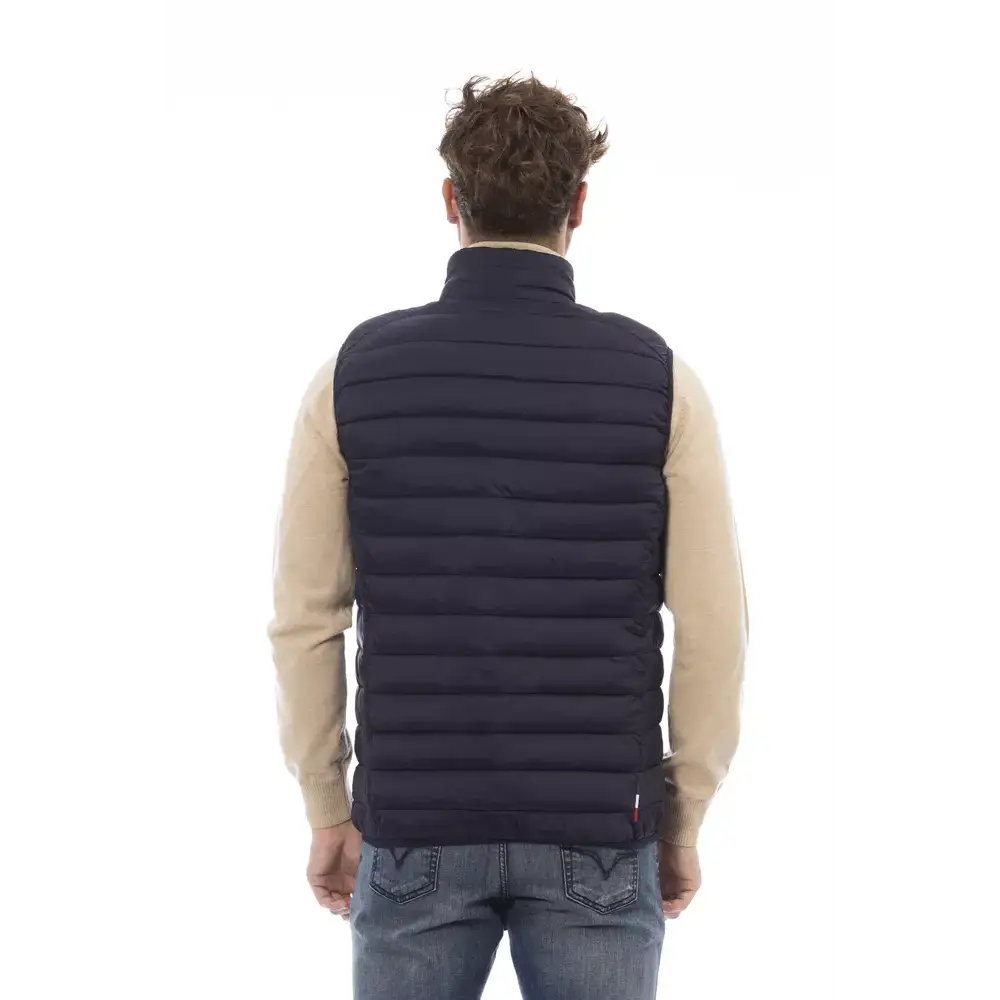 Invicta Blue Polyamide Men’s Jacket - Jakke