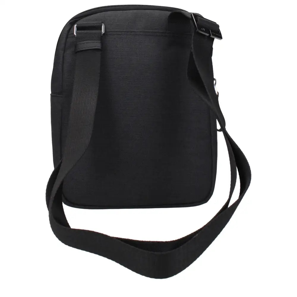 Piquadro Black Fabric Crossbody Bags
