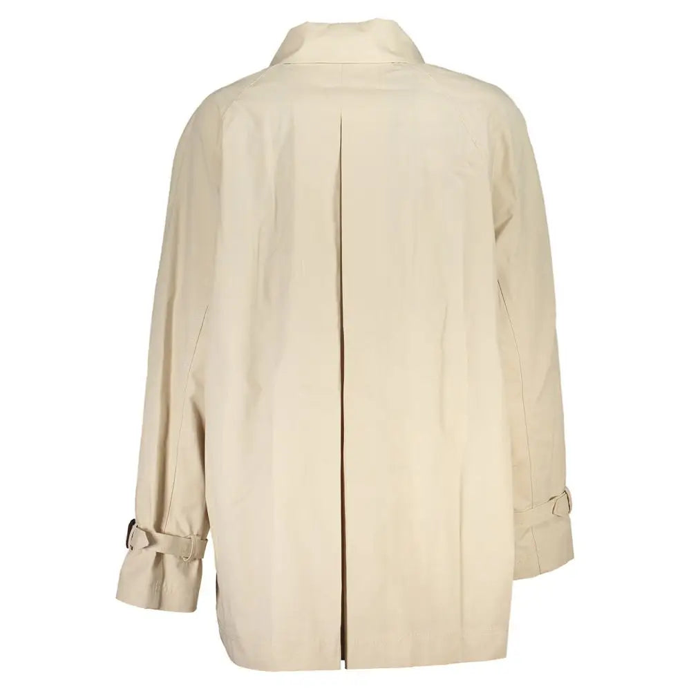 Tommy Hilfiger Beige Cotton Jackets & Coat - Jakke