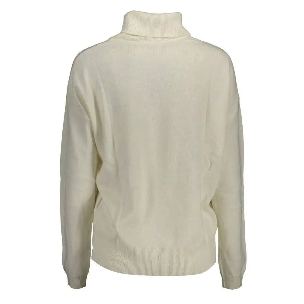 U.S. POLO ASSN. Bianco Polyamide Women Sweater