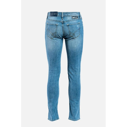 Gas Blue Cotton Jeans Denim