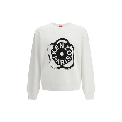 Kenzo White Cotton Sweatshirt