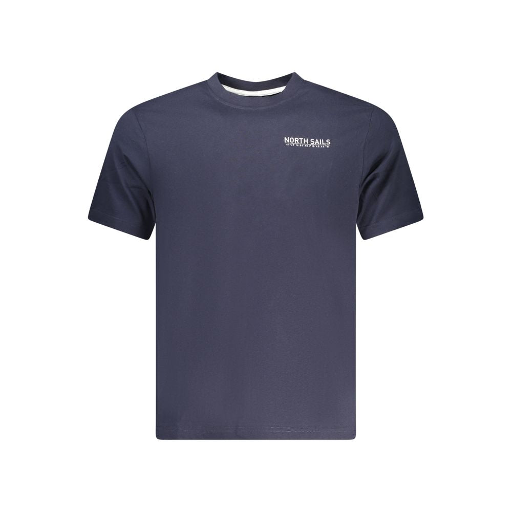 North Sails Blue Cotton Men's T-Shirt