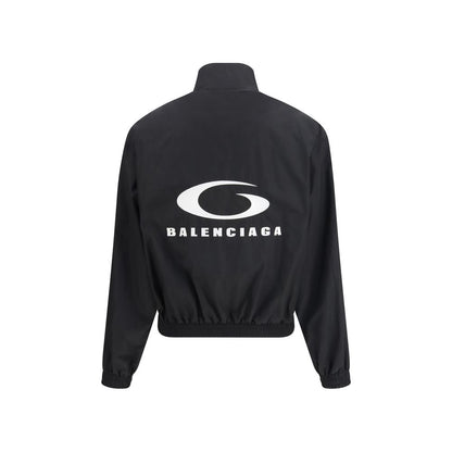 Balenciaga Black Cotton Sweatshirt