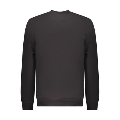 Tommy Hilfiger Black Cotton Men's Sweatshirt