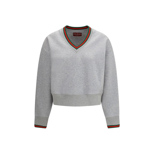 Gucci Gray Cotton Sweatshirt