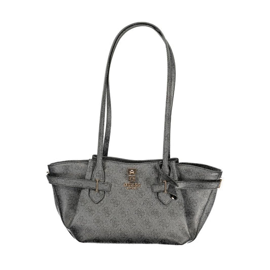 Guess Jeans Black Polyurethane Women's Handbag