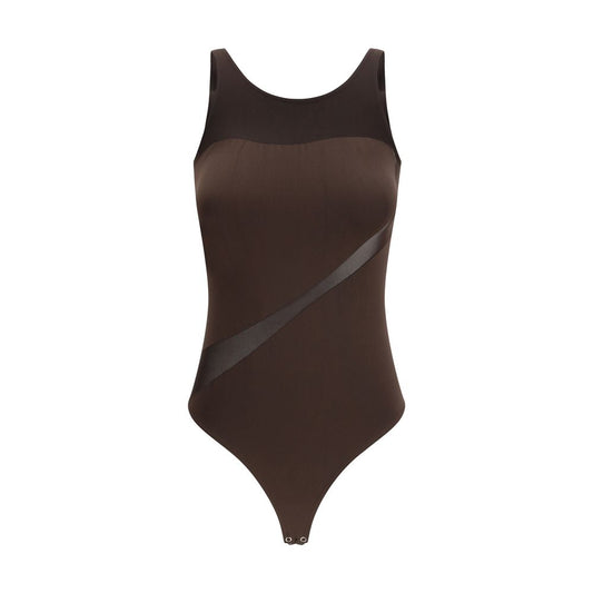 Wolford Brown Polyamide Bodysuit