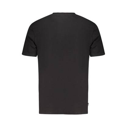 Timberland Black Cotton Mens T-Shirt