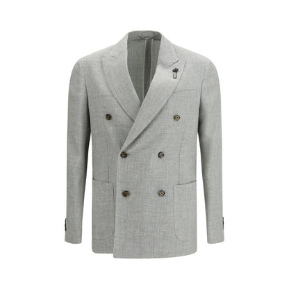 Lardini Bicolor Wool Blazer