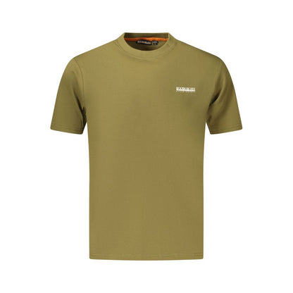 Napapijri Verde Cotton Men's T-Shirt