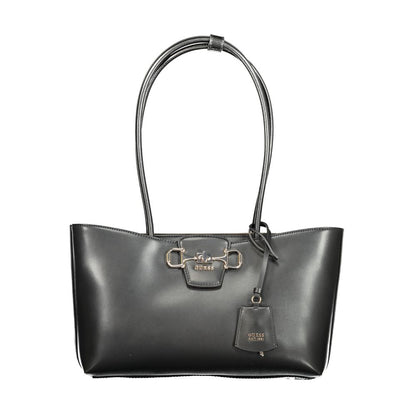Guess Jeans Black Polyurethane Women Handbag