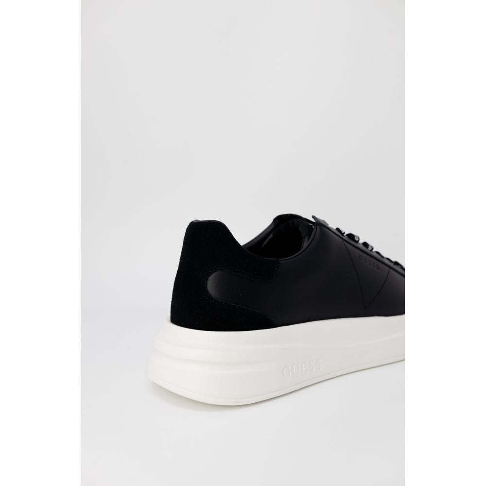 Guess Black Polyethylene Low Top Sneakers