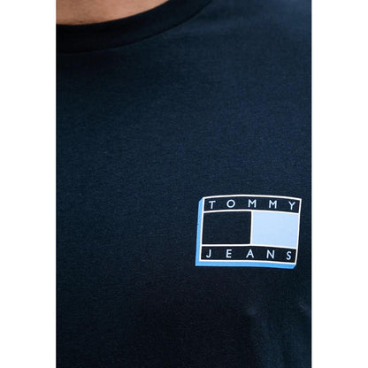 Tommy Hilfiger Jeans Blue Recycled Cotton T-Shirt