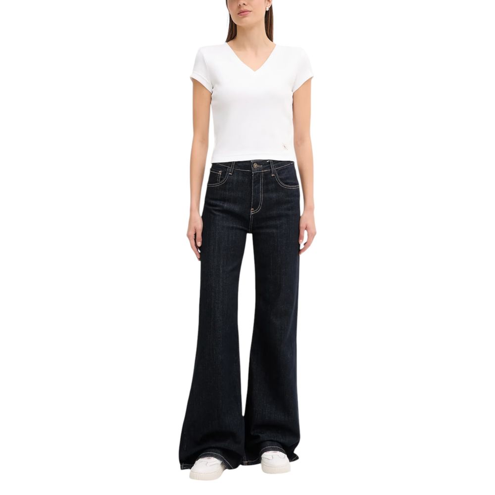Calvin Klein Jeans White Cotton T-Shirt