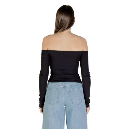 Tommy Hilfiger Jeans Black Recycled Cotton Long Sleeve T-Shirt